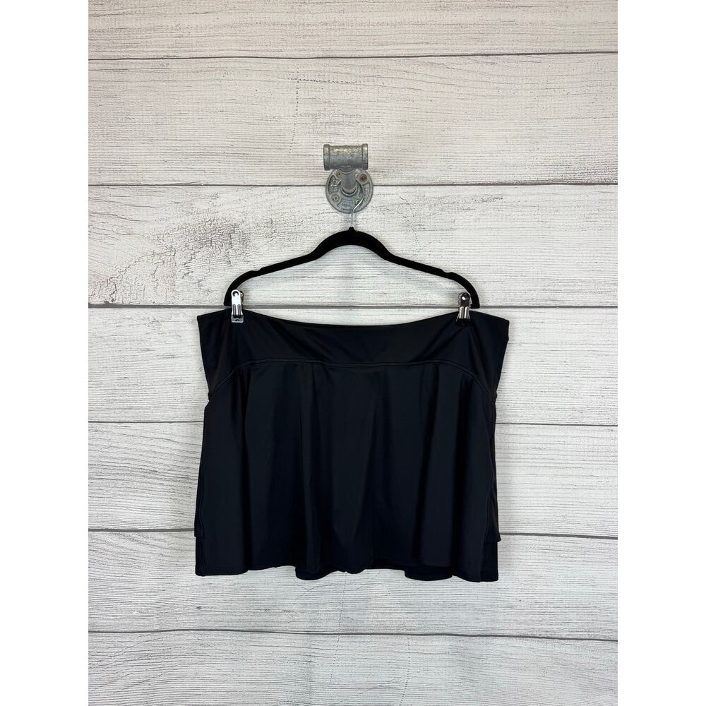 Old Navy Plus Size Active Black Extra High Rise Powersoft Skort Size 3X